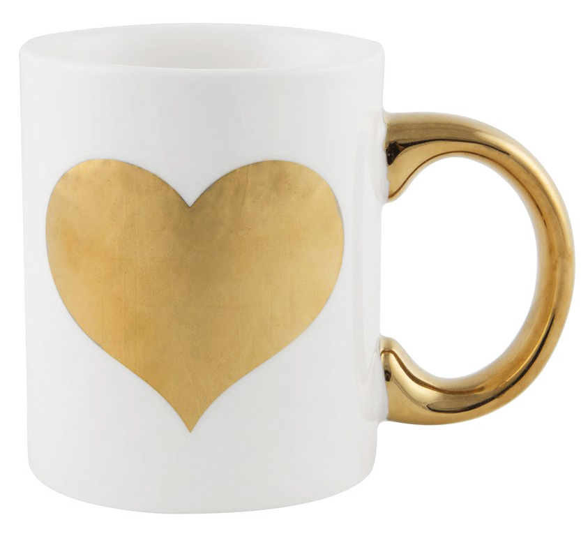 Mugg med Guldhjärta